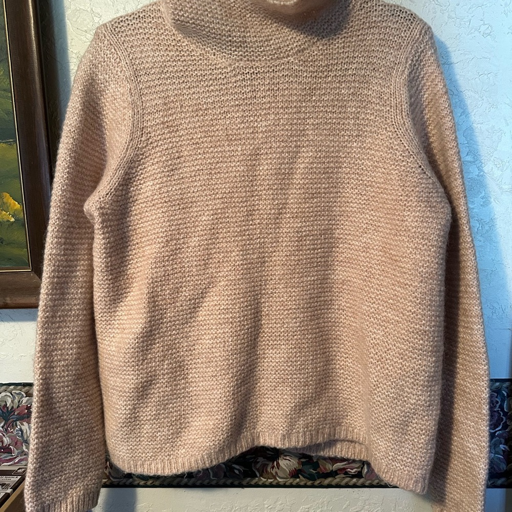 Rebecca Taylor Blush Cowl Neck Sweater